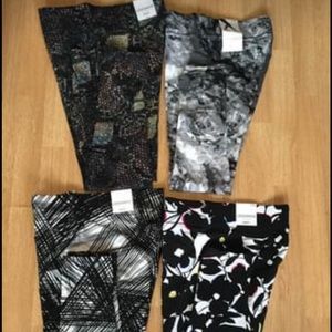 Mixit Full Length Knit Leggings Large 4 Pair